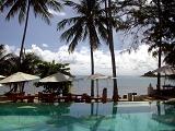 Hotel Pool auf der thailndischen Insel Ko Samui